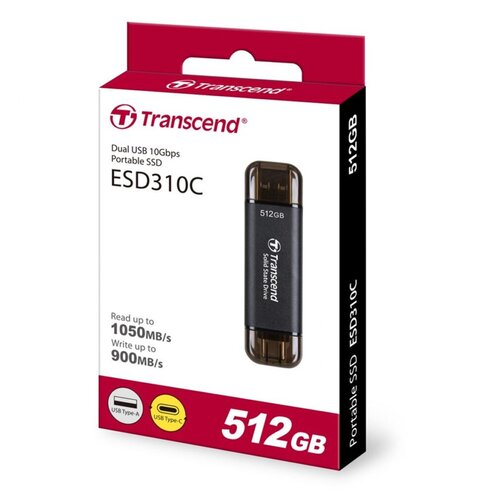 Transcend SSD EXT 512GB TS ESD310C DUAL Cijene