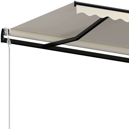 Tenda Avtomatsko zložljiva tenda 600x350 cm krem Cene