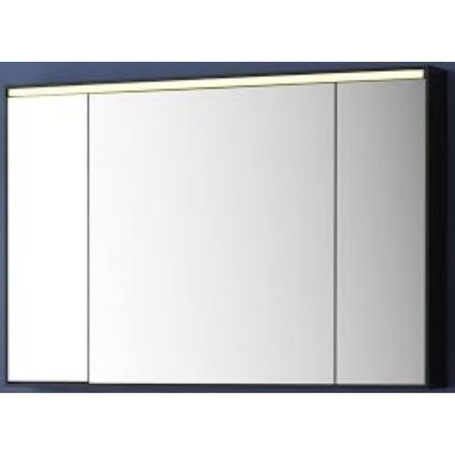 Kolpa San toaletna omarica z LED svetilko DONNA TO 100 črna 528870 Cene