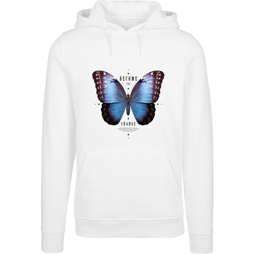 Mister Tee Men's sweatshirt Become The Change Butterfly Hoody white Cijene