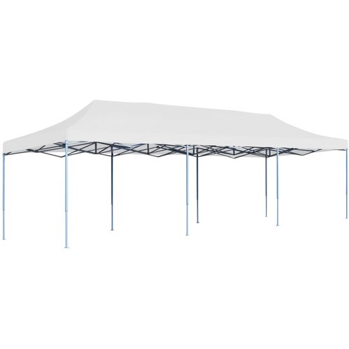 vidaXL Zložljiv pop-up šotor za zabave 3x9 m bel Cene