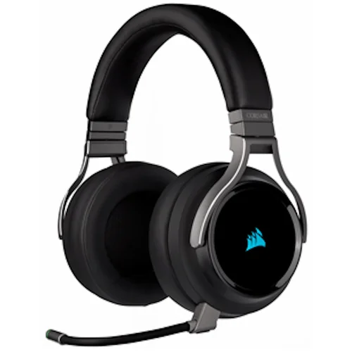 Corsair VIRTUOSO RGB WirelessHigh-Fidelity Gaming HeadsetCarbon