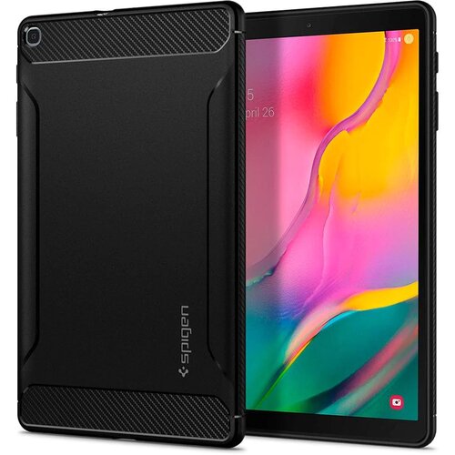  Zaščitni ovitek Spigen Rugged Armor za Samsung Galaxy Tab A 10.1 (2019) - črni Cene