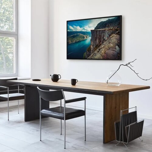  Slika - Rock City (1 Part) Vertical 60x40 U crnom drvenom okviru Slike