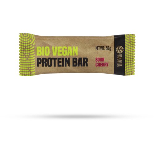 VanaVita BIO Veganska Proteinska Čokoladica 50 g kisela višnja Cene
