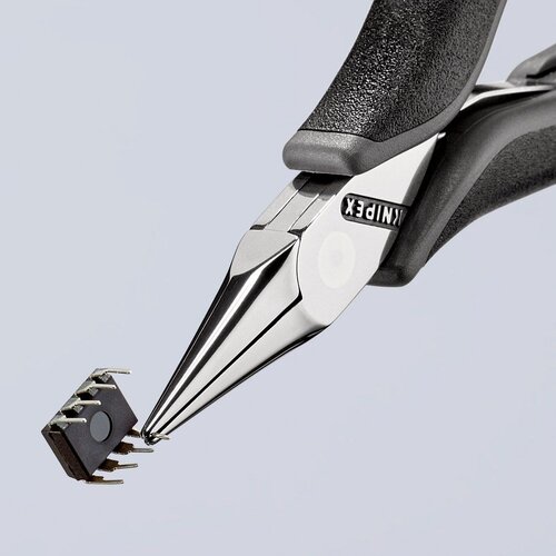Knipex kle&amp;scaron;ta za elektroniku sa poluokruglim čeljustima 115mm (35 22 115 esd) Slike
