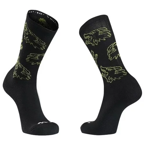 Northwave Cyklistické ponožky Core Sock Black/Green