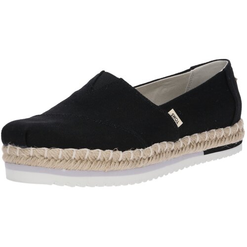 Toms Espadrile &amp;#039;PLATFORM ALPARGATA&amp;#039; bež / crna Slike