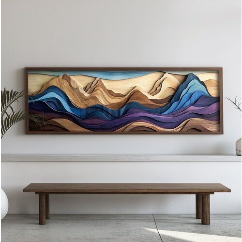Wallity slika EMR044, 40 x 120 x 3 cm Cene