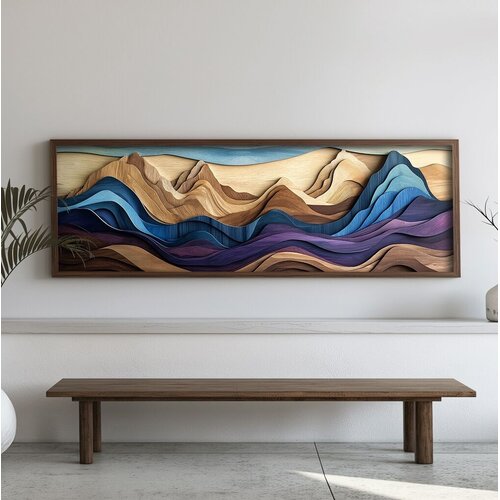 Wallity Zidna slika EMR044, 40 x 120 x 3 cm Cene