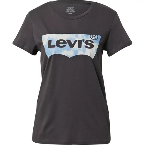 Levi's Majica 'THE PERFECT TEE BLACKS' nebeško modra / črna / bela