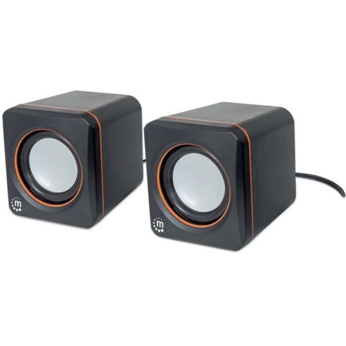 Manhattan 2600 2.0 6W USB 3.5mm črni zvočniki Cene