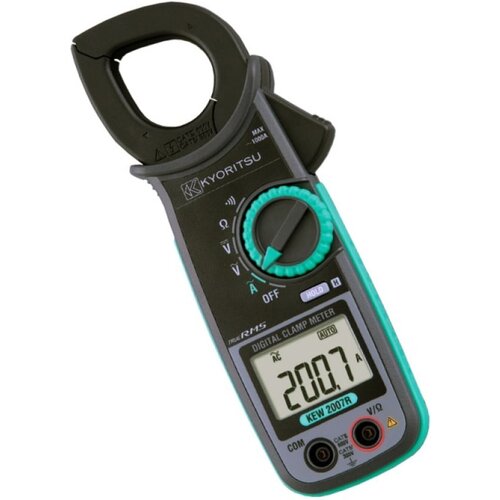Kyoritsu Kew 2007R AC Digital Clamp Meter, True RMS, 400Hz Cene