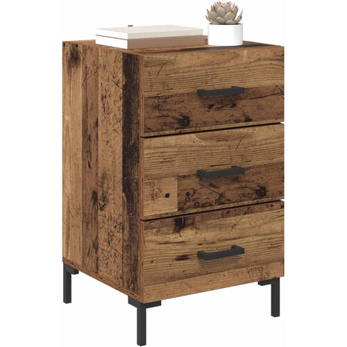  Noćni ormar Staro drvo 40 x 40 x 66 cm Konstruirano drvo Slike
