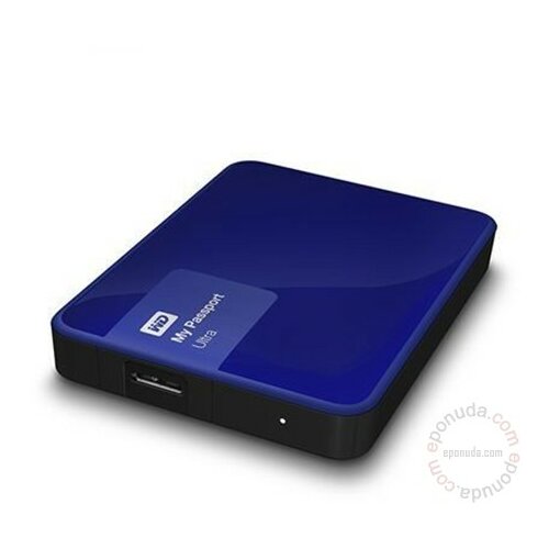 Western Digital 2TB Blue WDBBKD0020BBL-EESN 8MB USB3.0 My Passport Ultra eksterni hard disk Slike