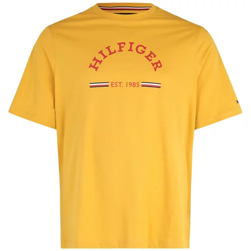 Tommy Hilfiger Big & Tall Majica žuta / crvena