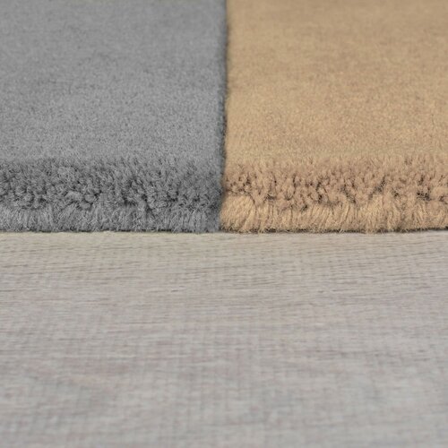 Flair Rugs Črna/siva ročno tkana volnena preproga 150x240 cm Lozenge Monochrome &amp;ndash; Slike