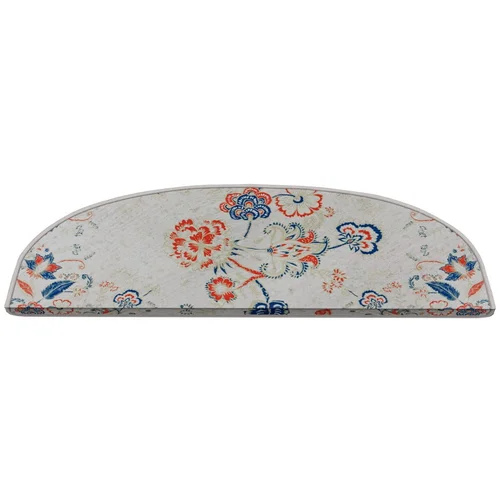 Vitaus Set tepiha za stepenice 16 kom 20x65 cm Floral Path –