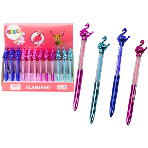 Flamingo Ballpoint Pen Blue Refill 0.7mm Mix Cijene