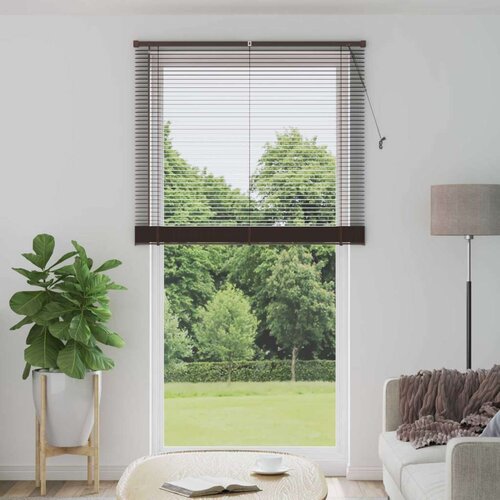  Venecijanska roleta Tamno smeđa s uzorkom 213 x 110 cm PVC - Tamno smeđa 110 x 213 cm Cene