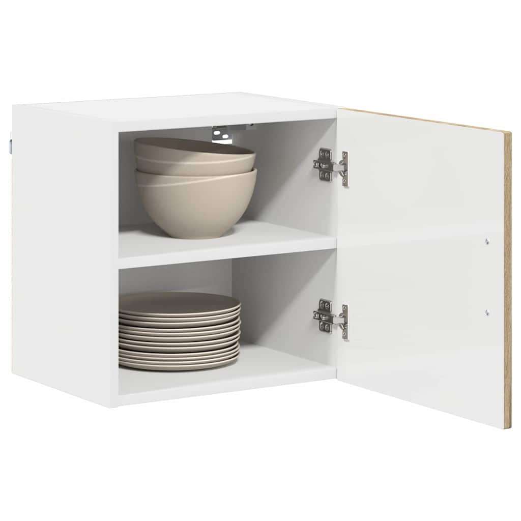  Zidni kuhinjski ormarić 2 pcs Sonoma hrast 40 x 31 x 40 cm Slike