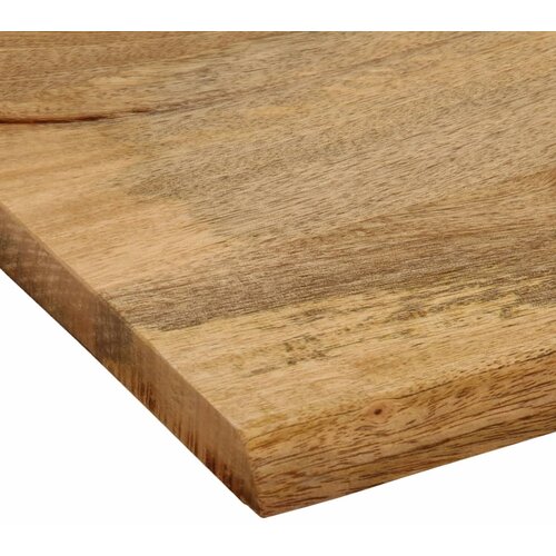 Stolna ploča 90x80x3,8 cm od masivnog drva manga sa živim rubom Slike