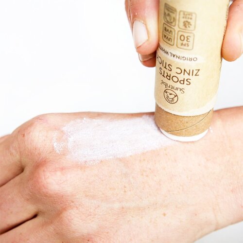 Suntribe Naturkosmetik sports zinc stick lsf 30 - original white Slike