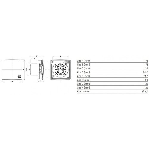 Vortice kopalniški aksialni ventilator punto evo flexo mex 100/4 ll 1S (11313) Cene