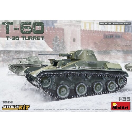 Miniart T-60 (kupola T-30) s popolnim notranjim kompletom, (21313130) Cene
