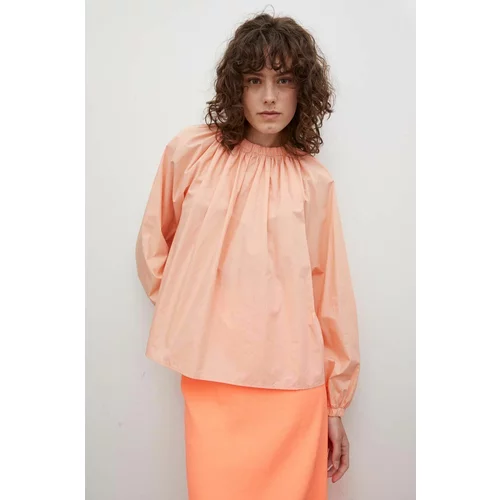 DRYKORN Pamučna majica za žene, boja: narančasta, glatka