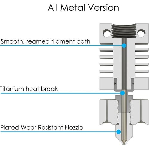 Micro-Swiss MICRO SWISS metalni hotend za Creality CR10, CR10S, CR20, Ender 2/3/5 Cene