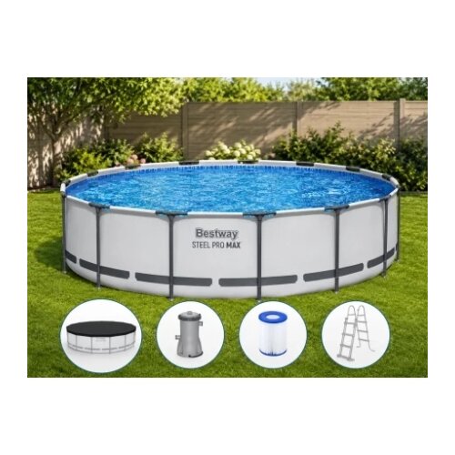 Bestway BAZEN 56438 STEEL PRO MAX FIL. 457X122 BW Cene