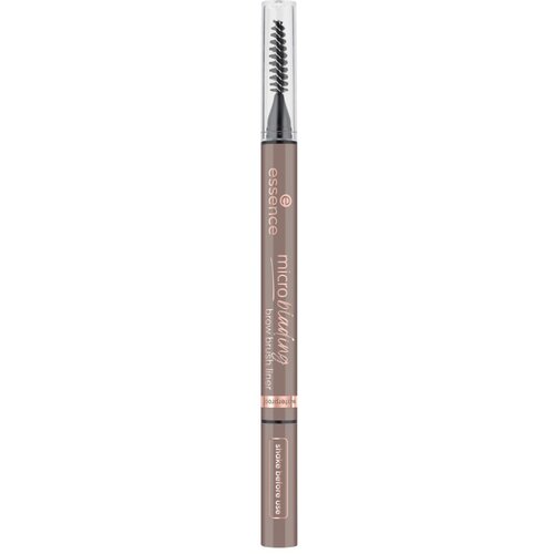 Essence Microblading olovka za obrve s kistom nijansa Light Brown 0.6 ml Slike