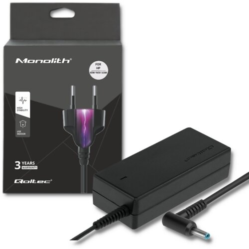 Qoltec 50051.65W.HP power adapter /inverter Indoor Black Slike
