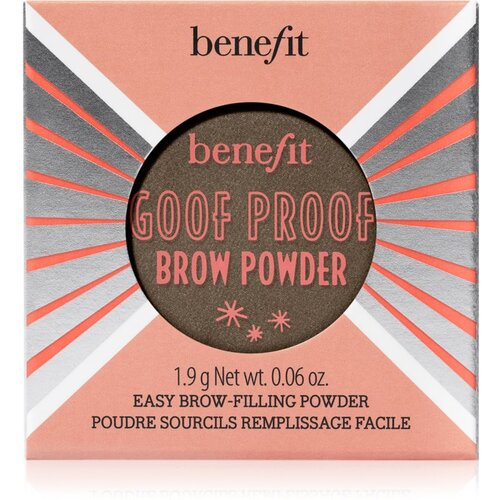 Benefit Goof Proof Brow Powder puder za obrvi odtenek 3,5 Neutral Medium Brown 1,9 g Slike