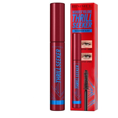 Rimmel London Rimmel Thrill Seeker vodootporna maskara Black 8 ml Cijene