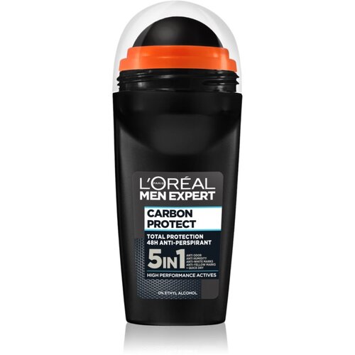 L&amp;acute;Or&amp;eacute;al Paris Men Expert Carbon Protect antiperspirant roll-on 50 ml Slike