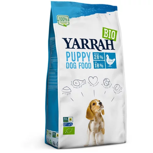 Yarrah Bio pasja hrana Puppy - Varčno pakiranje: 2 x 2 kg