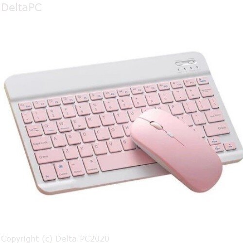  JITE Set Tastatura i mis BT-02 Pink White Cene
