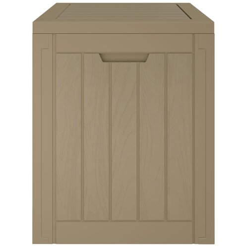  Vrtna kutija za pohranu siva 55,5 x 43 x 53 cm polipropilen Slike