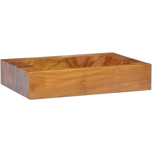 The Living Store Umivalnik iz trdne tikovine 50x35x10 cm - Umivalnik, (21751073) Cene