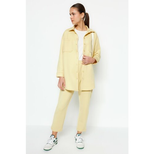Trendyol Two-Piece Set - Yellow - Relaxed fit Slike