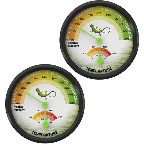 INF Terarij za plazilce Higrometer Termometer 2-pack, (21618195) Cene