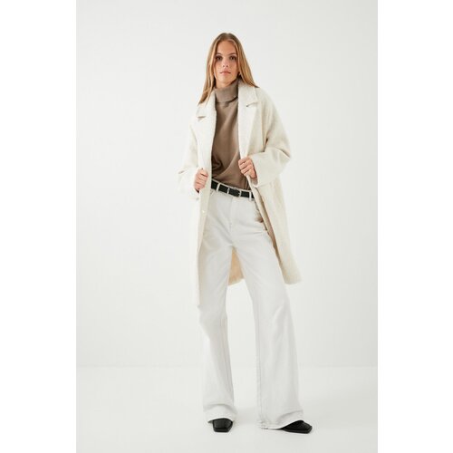 Koton Women&amp;#039;s Ecru Coat Slike
