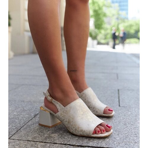 D/CEO Black sandals on a block heel Millo Cene