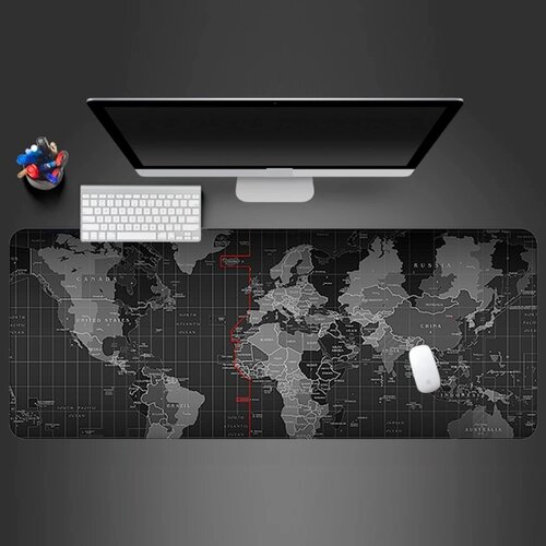 Winner Group - Podloga za tastaturu i mi&amp;scaron;a 30x75 cm svet Slike