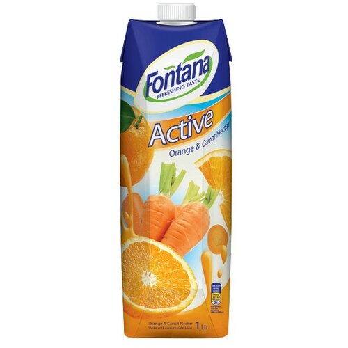 FONTANA voćni nektar od pomorandže i šargarepe 1l Cene