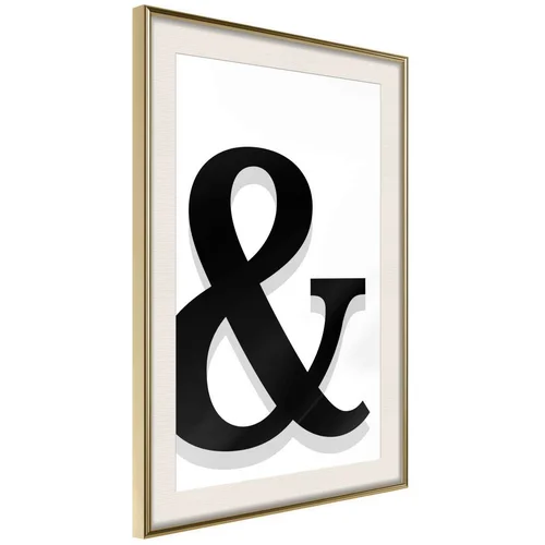  Poster - Ampersand's Shadow 40x60