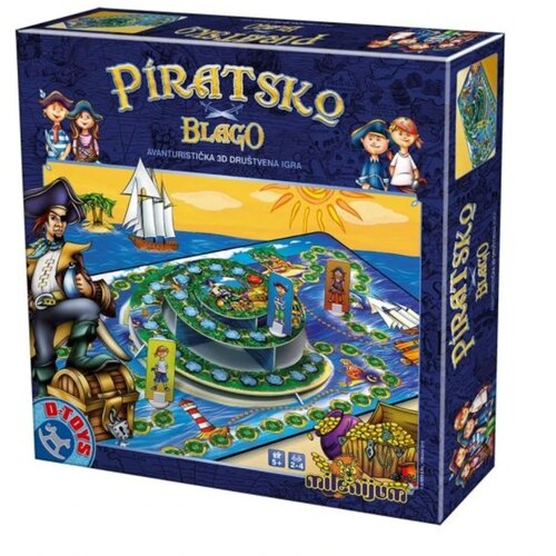 Milla Toys Društvena igra za decu Piratsko blago Cene