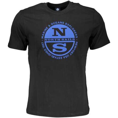 North Sails MEN&amp;amp;#39;S SHORT SLEEVE T-SHIRT BLACK Slike